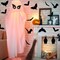 24 Pieces Halloween Bat Decoration,Large Hanging Bat Wall Decal Window Door Entryway Sticker for Party Favor Supply
